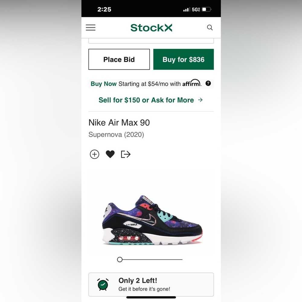 SUPER RARE Nike Air Max 90 Supernova 2020 Size 13